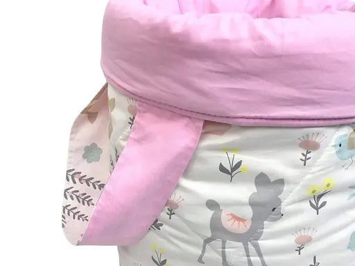 Корзина для игрушек Moontime "Оленята с цветочками" - фото 2