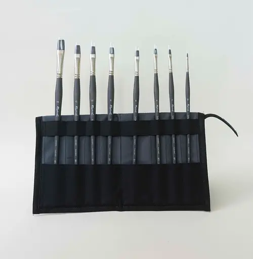 Набор кистей для акрикла Raphael Softacryl, 8 шт. - фото 3