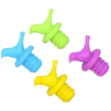 Пробки декоративные для бутылок Empire Птичка набор 4 шт. 9700