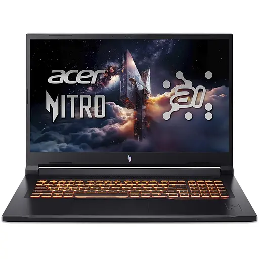 Ноутбук Ігровий Acer Nitro V 17 AI ANV17-41-R5KX 7 260 la 51GHz,IPS,16GB DDR5,1TB,RTX 5060 8GB,Без ОС