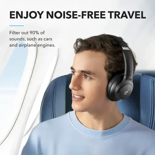 Bluetooth-гарнітура Anker SoundCore Q20i Black (A3004G11) - фото 9