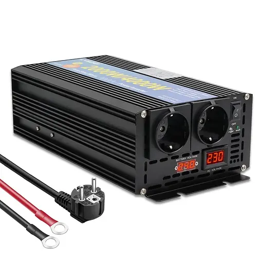 Інвертор перетворювач напруги Lvyuan F-2000P 24-230v 2000/4000w чистий синус