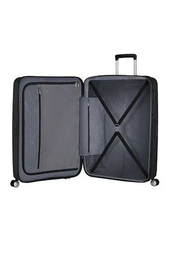 Чемодан 80 См American Tourister SOUNDBOX BLACK 80x56x34(37) 32G*09009 - фото 2