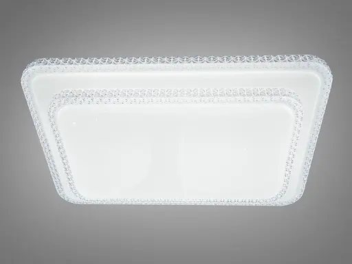 Світлодіодна стельова люстра Romin біла 94 Вт 16 м² - фото 2