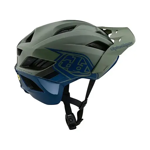 Велошолом Troy Lee Designs Flowline SE Helmet Badge Green/Blue M/L (1106-110568053) - фото 3