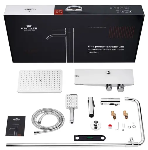 Душевая система Kroner KRP Armada - W066 (CV033879) - фото 13