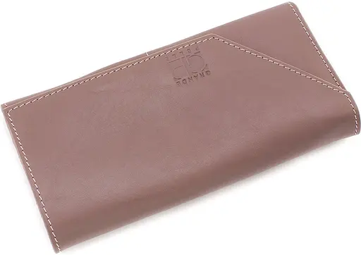 Женский кожаный кошелек Grande Pelle 22х10х3 см acs0026385 - фото 3