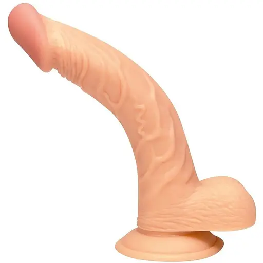 Фалоімітатор NMC Curved Passion 19 см тілесний