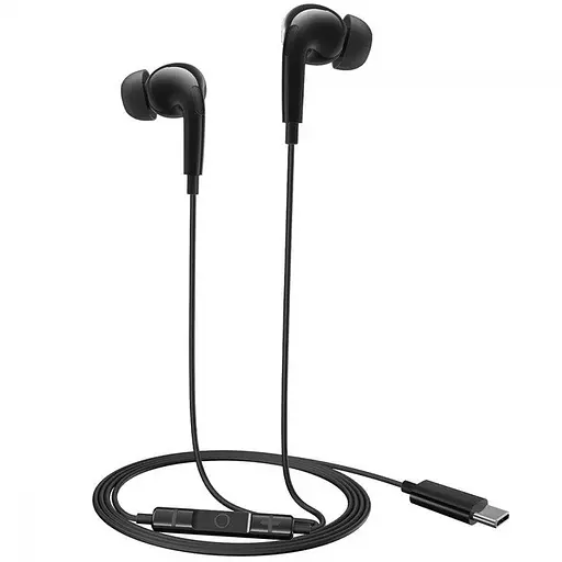 Наушники Baseus проводные Encok CZ18 (коннектор Type-C) черные - фото 3