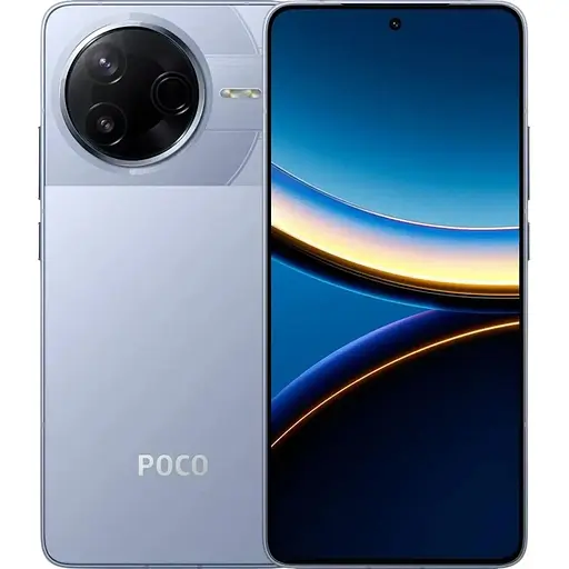 Смартфон Xiaomi Poco F7 Pro 12/256Gb Blue No Adapter UA UCRF - фото 1