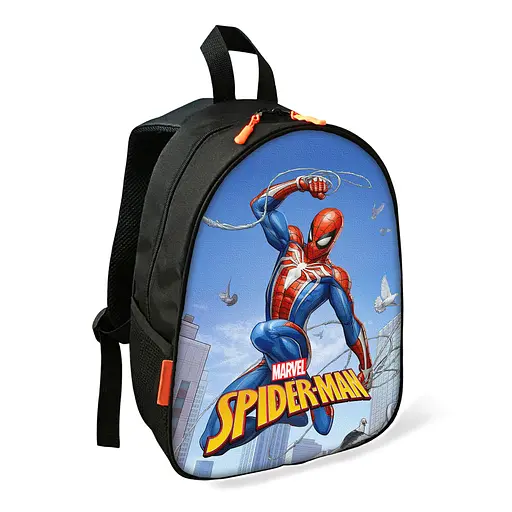 Рюкзак детский Человек-паук школьный/городской 34х27х13 см для мальчика (02688)