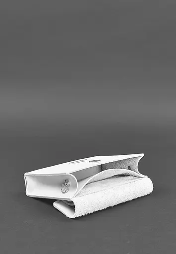 Набір жіночих білих шкіряних сумок Mini поясна / кроссбоді - фото 6