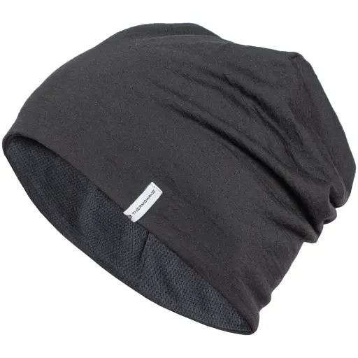 Шапка Thermowave Merino Beanie L/XL Черный - фото 1