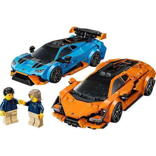 Конструктор LEGO Speed Champions Lamborghini Revuelto и Huracan STO 607 деталей (77238) - фото 7