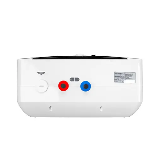 Водонагрівач Willer Edge+ 2,5 кВт, мокрий ТЕН, 20 л, прямокутний, горизонтальний, білий (EH20R) - фото 3