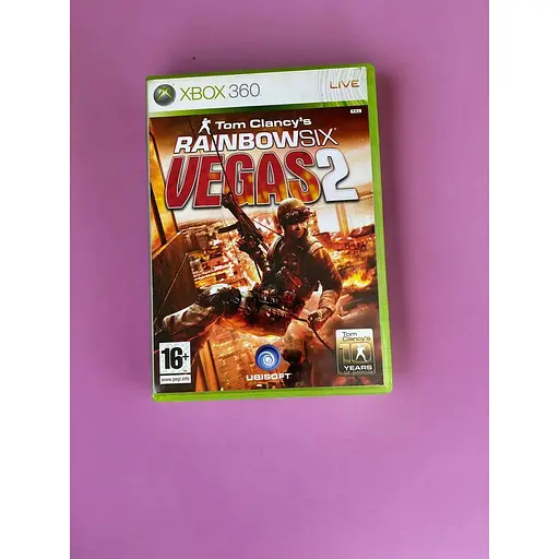 Диск с игрой на Xbox 360 лицензия Tom Clancy's Rainbow Six: Vegas 2, игра на Xbox 360 Tom Clancy's Rainbow Six