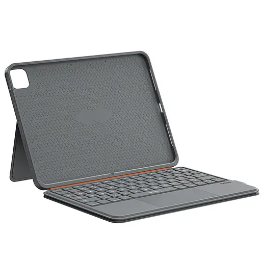 Чехол-клавиатура WIWU MK-005 3 in 1 for iPad Pro 11" (2024) Grey - фото 4