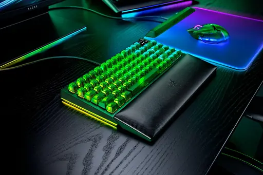 Клавіатура Razer BlackWidow V4 75% Compact Phantom Green (RZ03-05003300-R3M1) - фото 7