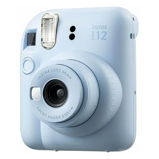 Подарочный набор камера Fujifilm Instax Mini 12, Фотобумага 100 шт, Чехол, Фотоальбом на 64 фото Голубой - фото 4