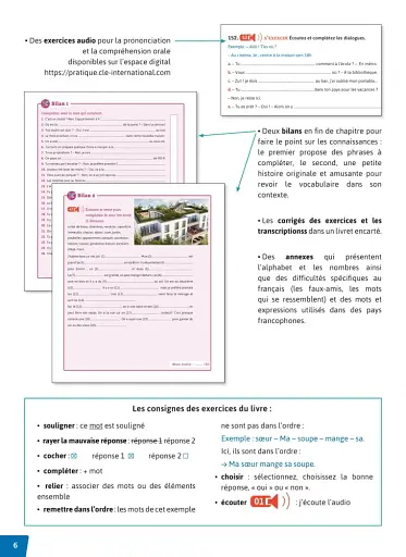 Pratique Vocabulaire A1/A2 Livre + corriges - фото 3