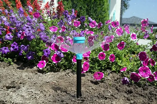 Дождеватель Presto-PS секторный с подсветкой проходной Фонарик (7734) - фото 2