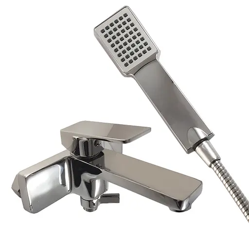 F3246 (H46) Змішувач для ванни однорич. корот. литий латунь букс.перемикач Ø35 Frap 1/10 Хром - фото 1