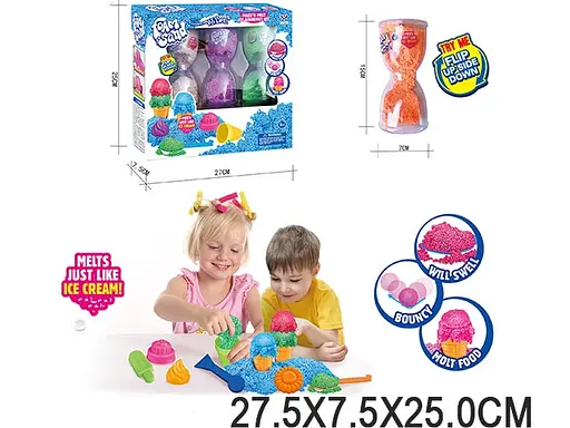 Пластилін кульковий, 1977, 3 кольори - фото 2