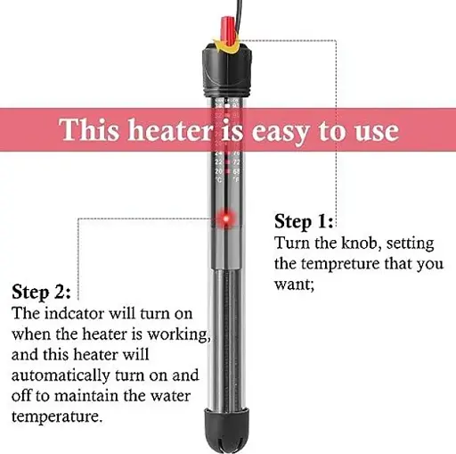Нагреватель для аквариума FEDOUR hp-608 300w на 100-220 л - фото 3