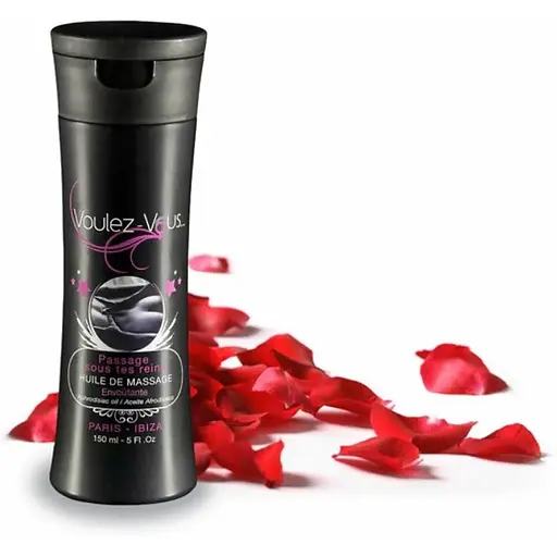 Масажне масло Voulez-Vous Rose Petals 150 мл