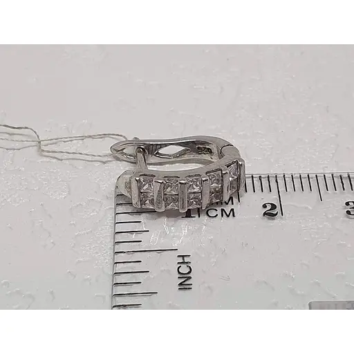 Серебряные серьги Гранд Стиль с фианитами. С2141 - фото 5