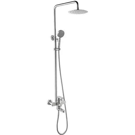 Душева система Zerix LEB-009-J ZX4809, Нержавіюча сталь - фото 1