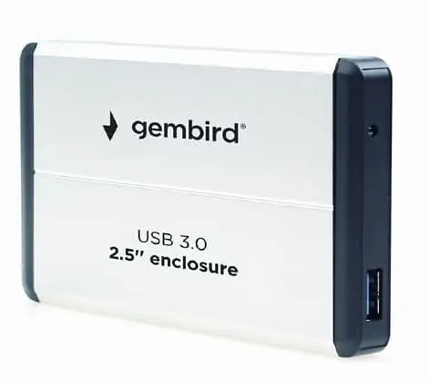 Внешний карман Gembird EE2-U3S-2-S (EE2-U3S-2-S) - фото 1