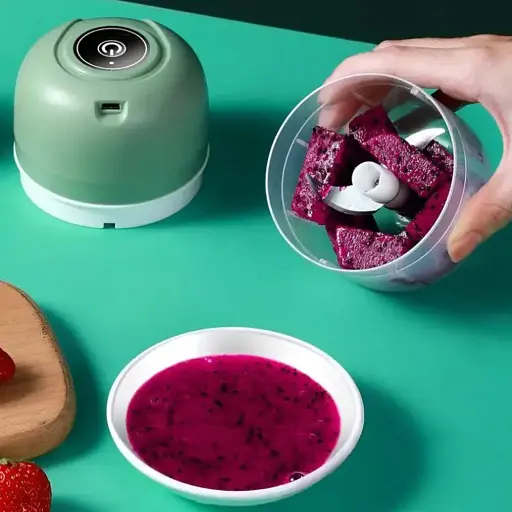 Кухонный мини блендер для овощей Gemac 250мл с USB - фото 7