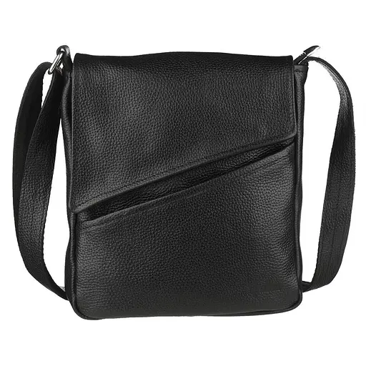 Чоловіча шкіряна сумка через плече TARWA 25.5х22х4 см sum0025811 - фото 3