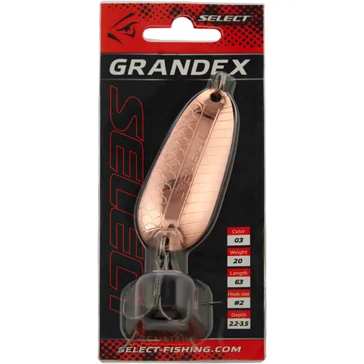 Блешня Select Grandex 20 g 63 mm #03 - фото 2