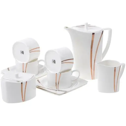 Чайний сервіз на 4 персони 11 предметів Алессандро NP91SETTEA