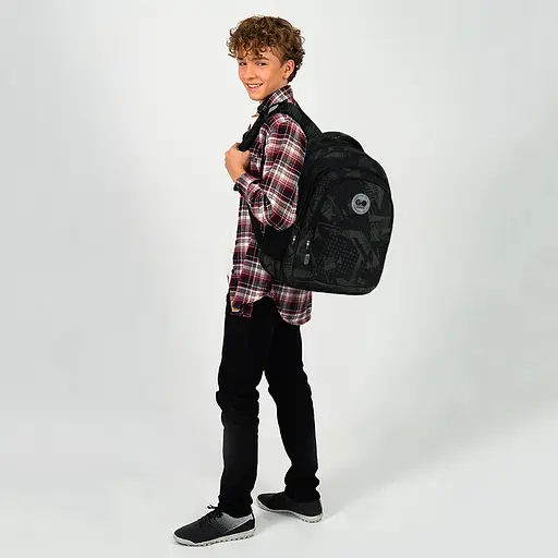 Рюкзак GoPack Teens 162L-3 Черный (GO26-162L-3) - фото 15