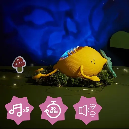 Ночник проекционный Badabulle Базил силиконовый (B015020) - фото 4