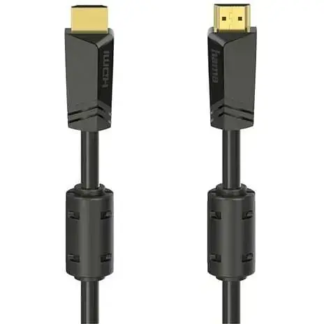 Кабель Digitus HAMA HDMI 4K Ethernet Gold 10 m Black
