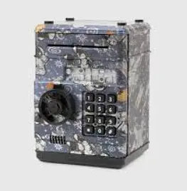 Сейф іграшковий з кодовим замком LED-підсвіткою музикою та втягуванням купюр - фото 2