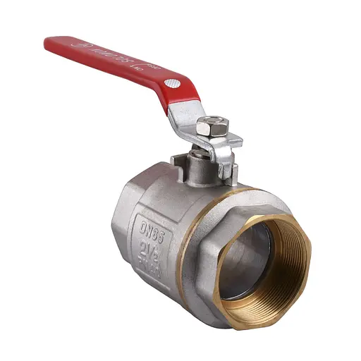 Кран кульовий прямий Solomon 2 1/2″ ВВ КР PN40 В1001 - фото 1