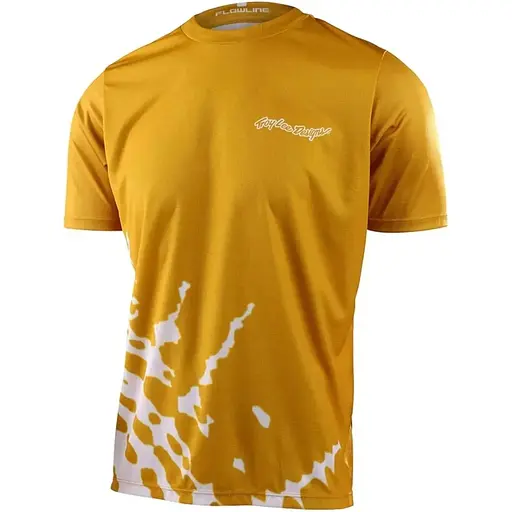 Велоджерси Troy Lee Designs Flowline SS Jersey Big Spin Gold XL (1106-335908005)