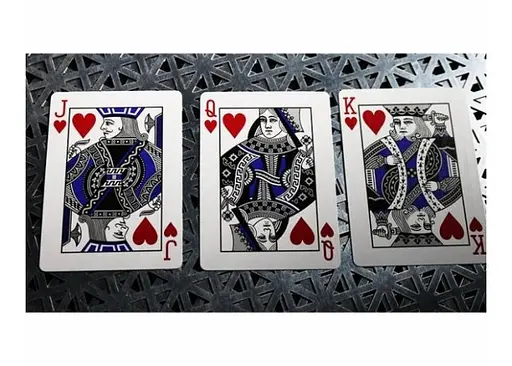 Карти гральні United States Playing Card Company Bicycle Foil Back Cobalt (blue) (02441) - фото 3