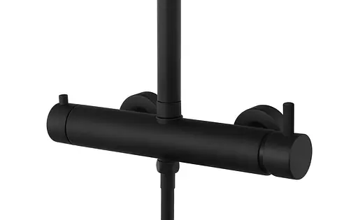 Душова система Corsan Lugo Black Matt CMN01MBL, Чорний матовий - фото 6