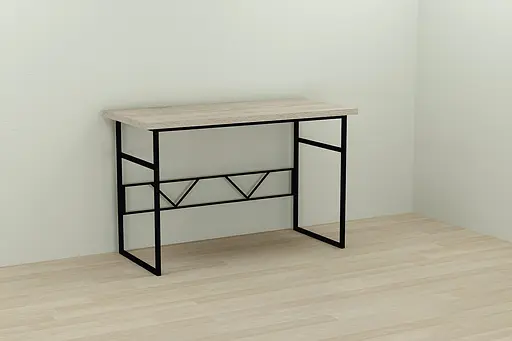 Компьютерный стол Ferrum-decor Райан 75x100x60 черный ДСП Дуб Сонома 32мм (FRD-103677)