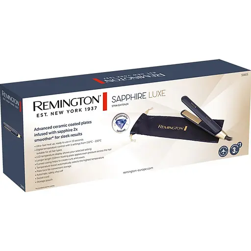 Выпрямитель Remington Sapphire Luxe сапфировый (S5805) - фото 9