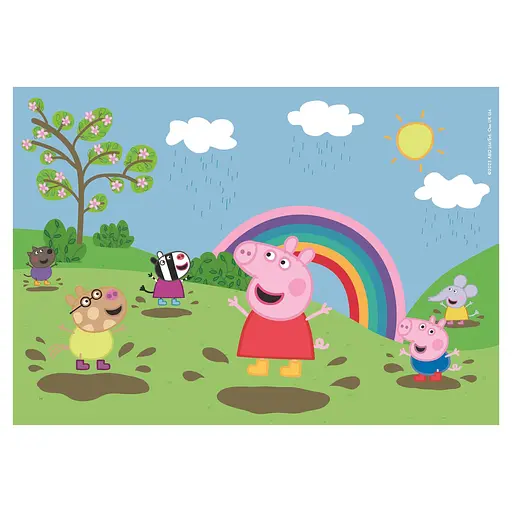  Пазл 2 в 1 Clementoni Peppa Pig: 2 по 60 элементов (21622) - фото 2