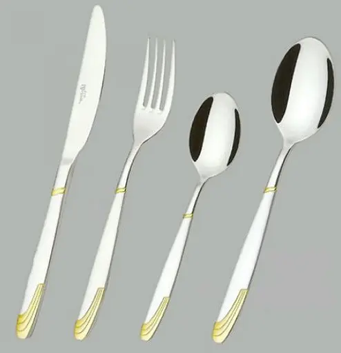 Набор столовых приборов Bachmayer BM-2458 на 6 персон в подарочном чемодане 24 предмета - фото 4