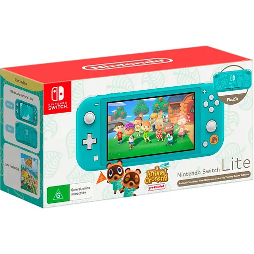 Портативна ігрова консоль Nintendo Switch Lite Animal Crossing: New Horizons Timmy & Tommy Aloha Edition - фото 7