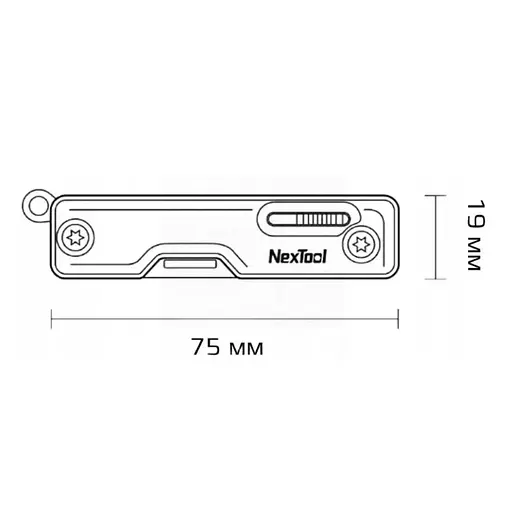 Мультитул Nextool Multi Functional Knife синій - фото 4
